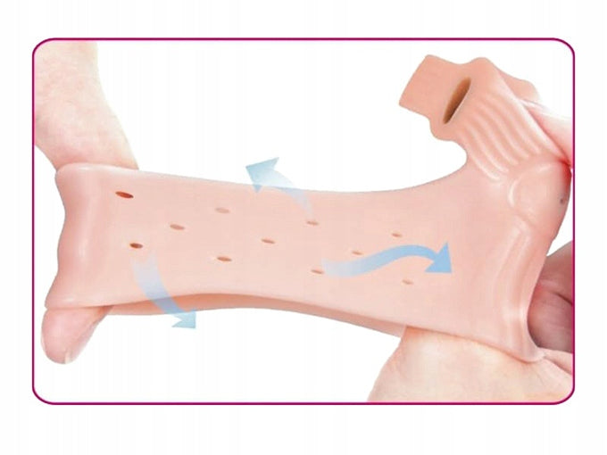 Separator Prstiju s Gelom i Ortotski Magnetni Zavoj za Hallux Valgus - 2 kom
