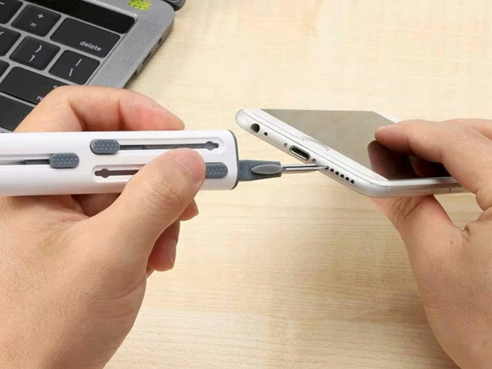 Set za čišćenje 3 u 1 za slušalice, AirPods, telefon i tipkovnicu