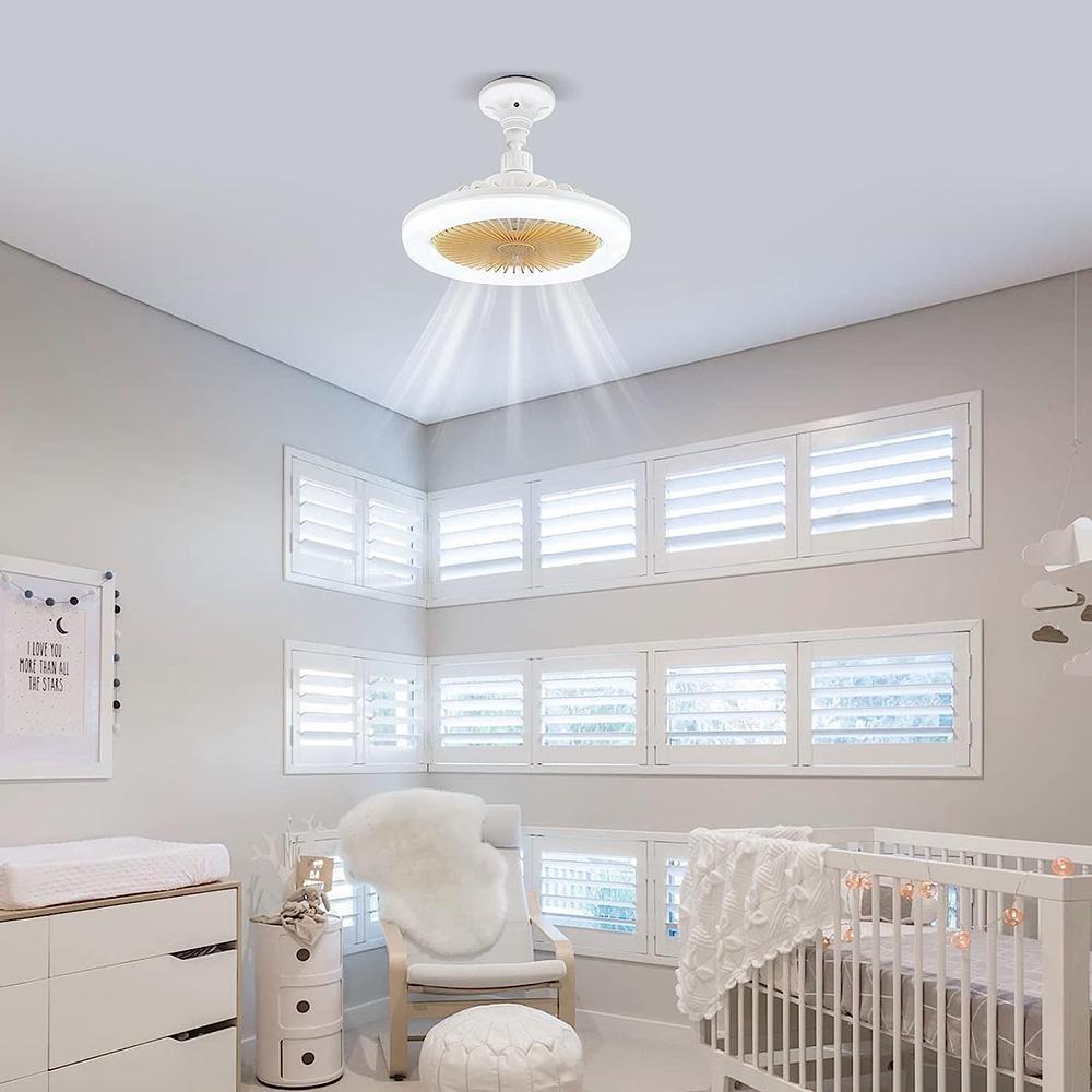 STROPNI VENTILATOR S DALJINSKIM UPRAVLJAČEM I SVJETLOM 30W LED LAMPA FAN SMART