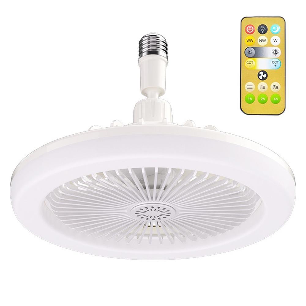 STROPNI VENTILATOR S DALJINSKIM UPRAVLJAČEM I SVJETLOM 30W LED LAMPA FAN SMART