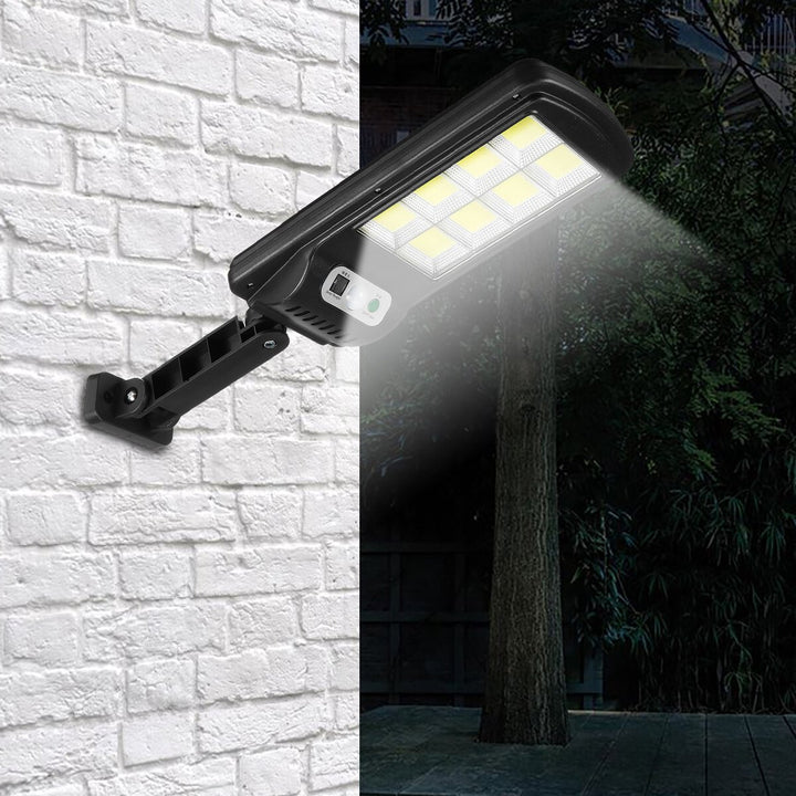 Set 5 Solarna Svjetiljke 150W, 160 LED COB, Daljinski Upravljač i Senzor Pokreta