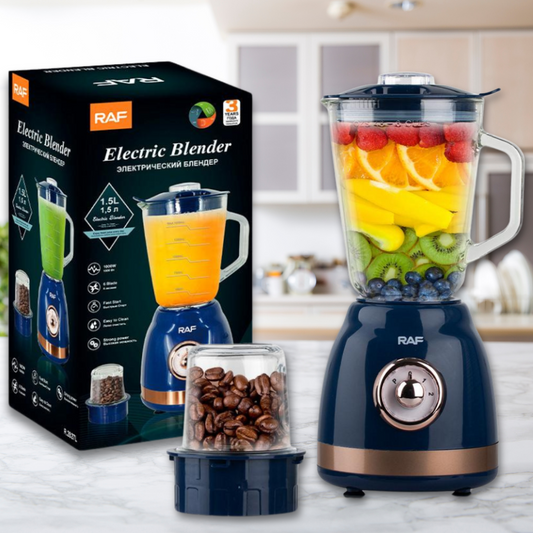 Električni Blender, Kapacitet 1500ml, 1000W, sa 6 Oštrica