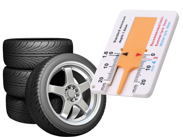 Tester indikator trošenja guma, mjerač dubine profila