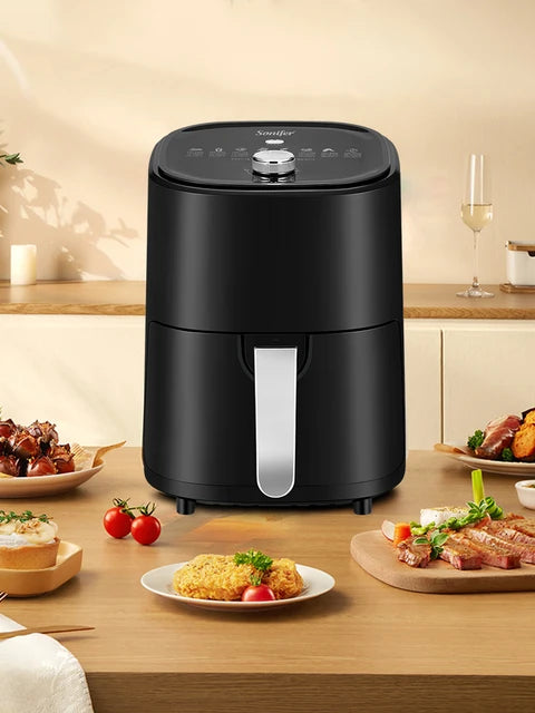 Friteza na vrući zrak SonyMax, 5L + POKLON - Set od 50 papira za pečenje za AirFryer