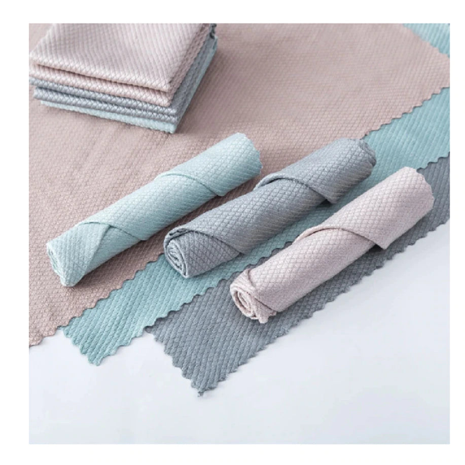 Set 10 Mikrofibra Krpe 30 x 30 cm