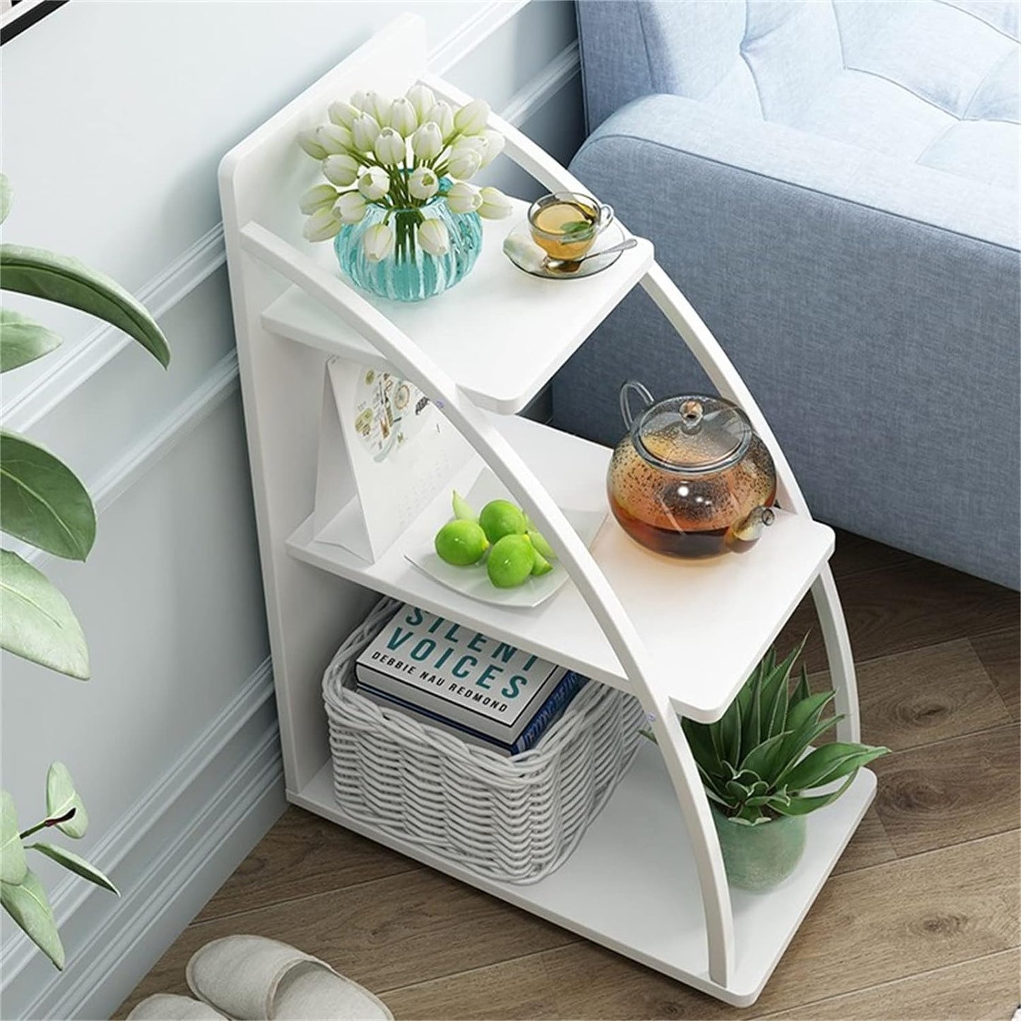 Bočni stol PVC za dnevni boravak, 77.5 x 28.5 x 49.5cm