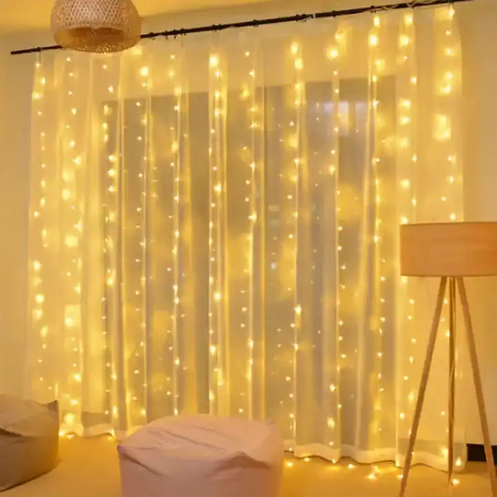 Zavjesa Božićnih Lampica, 200 LED, 10 Linija