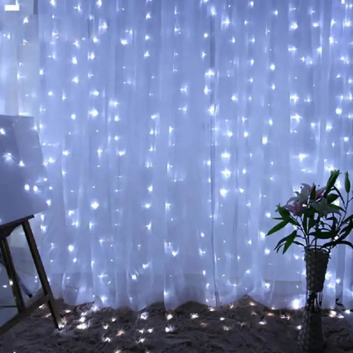 Zavjesa Božićnih Lampica, 200 LED, 10 Linija