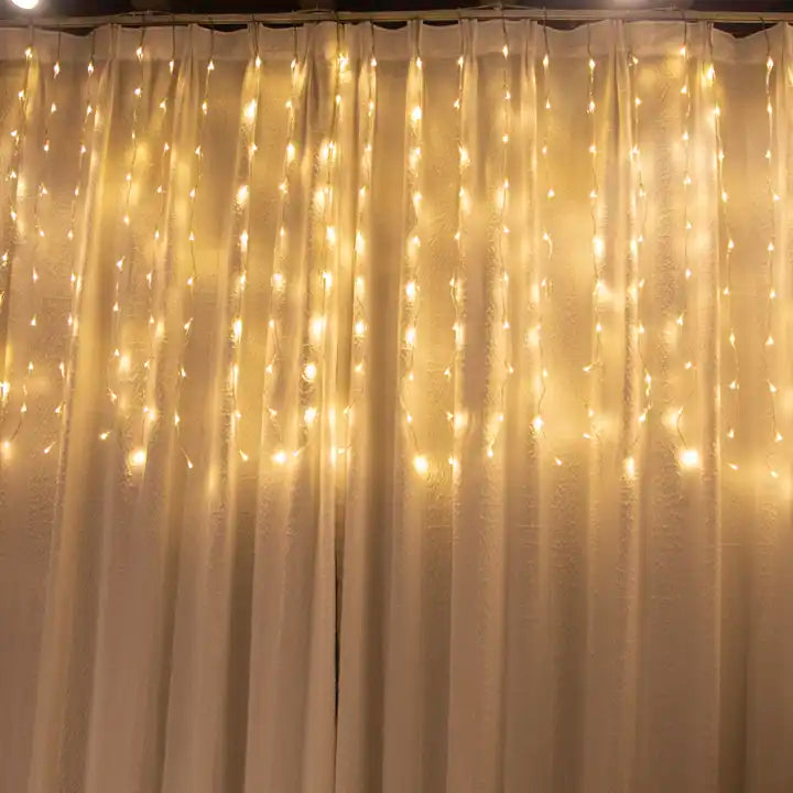 Zavjesa Božićnih Lampica, 200 LED, 10 Linija