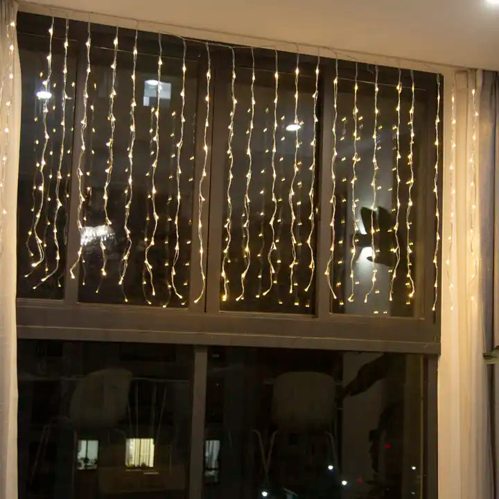 Zavjesa Božićnih Lampica, 200 LED, 10 Linija