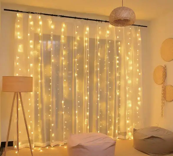 Zavjesa Božićnih Lampica, 200 LED, 10 Linija