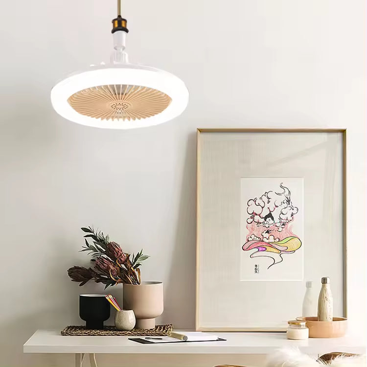 STROPNI VENTILATOR S DALJINSKIM UPRAVLJAČEM I SVJETLOM 30W LED LAMPA FAN SMART