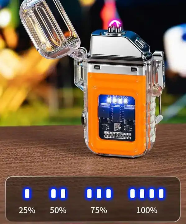 Električni Upaljač sa Plazmom, LED Svjetlom s 3 Načina Rada, USB Punjenjem, Vodootporan
