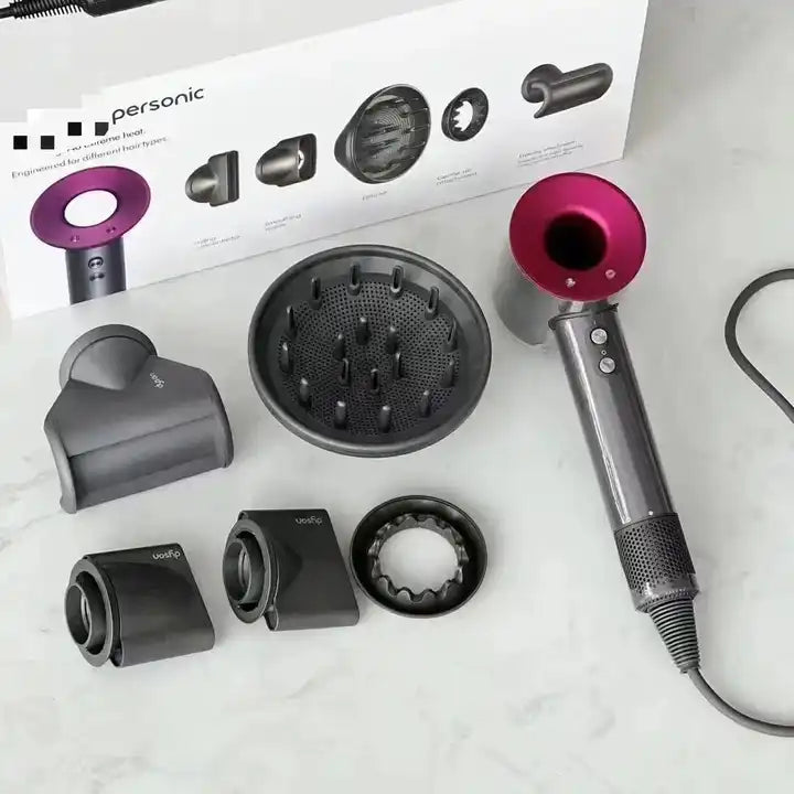 Ionički Fen za Kosu - Pristupačna Alternativa Dyson Supersonic, 1800W, Kompaktno i Lakše
