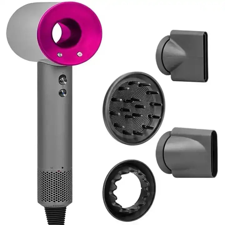 Ionički Fen za Kosu - Pristupačna Alternativa Dyson Supersonic, 1800W, Kompaktno i Lakše