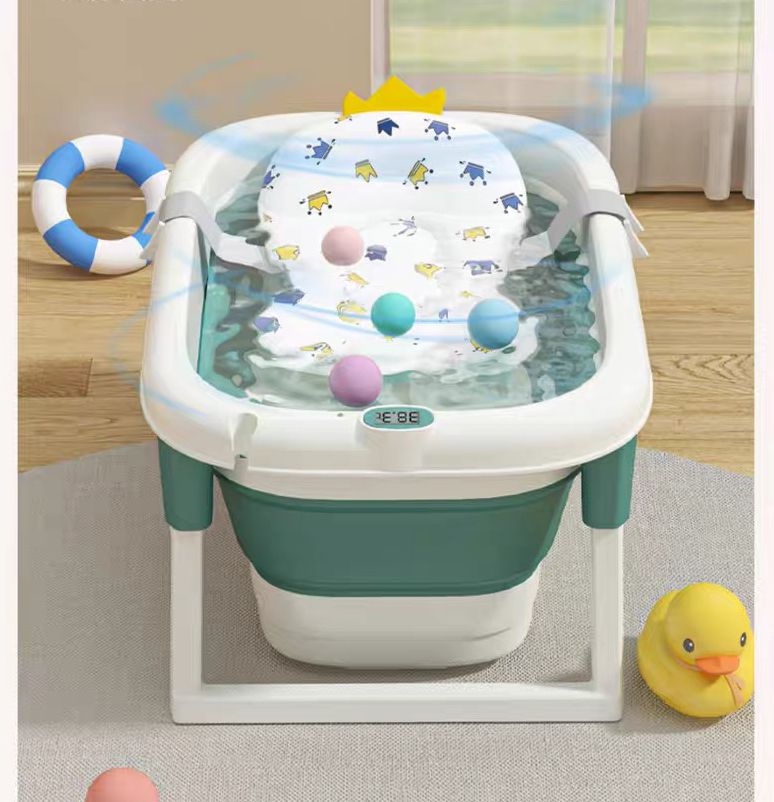 Preklopna kupaonica za bebe - Prijenosna, Sklopiva i Sigurna