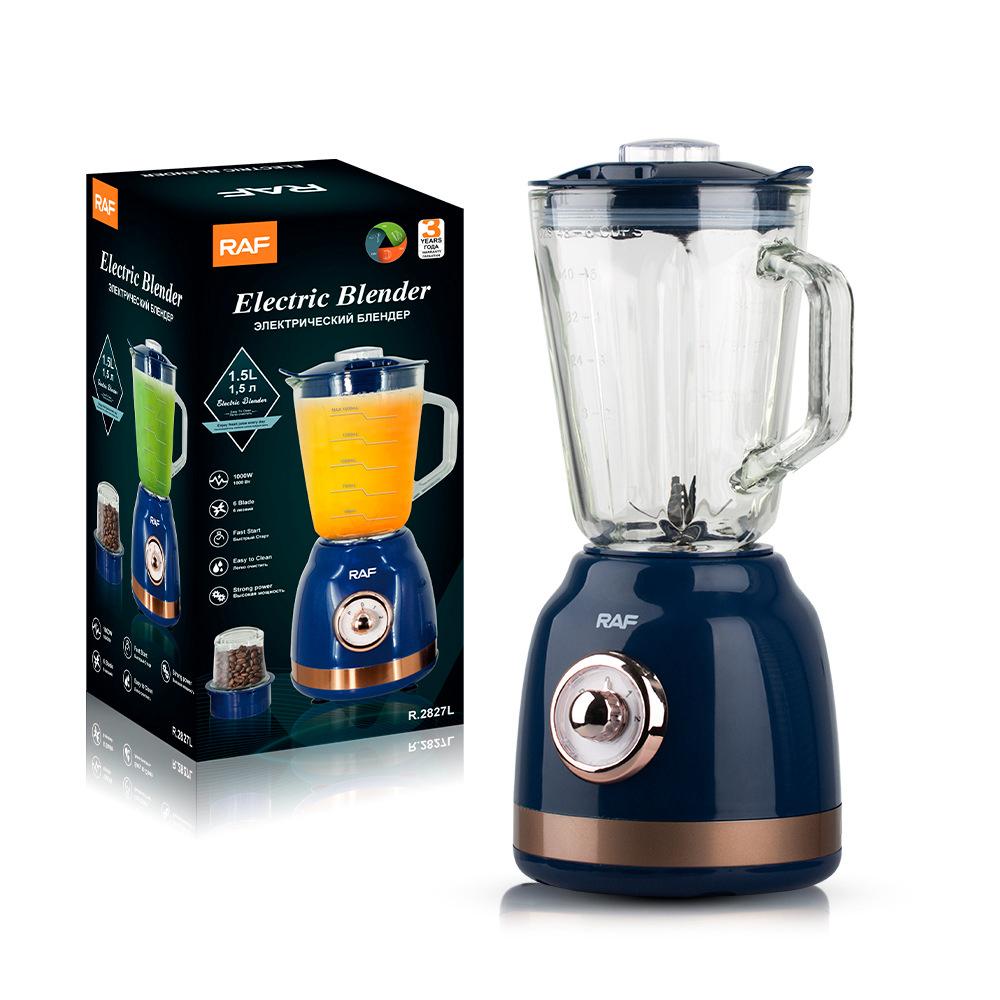 Električni Blender, Kapacitet 1500ml, 1000W, sa 6 Oštrica
