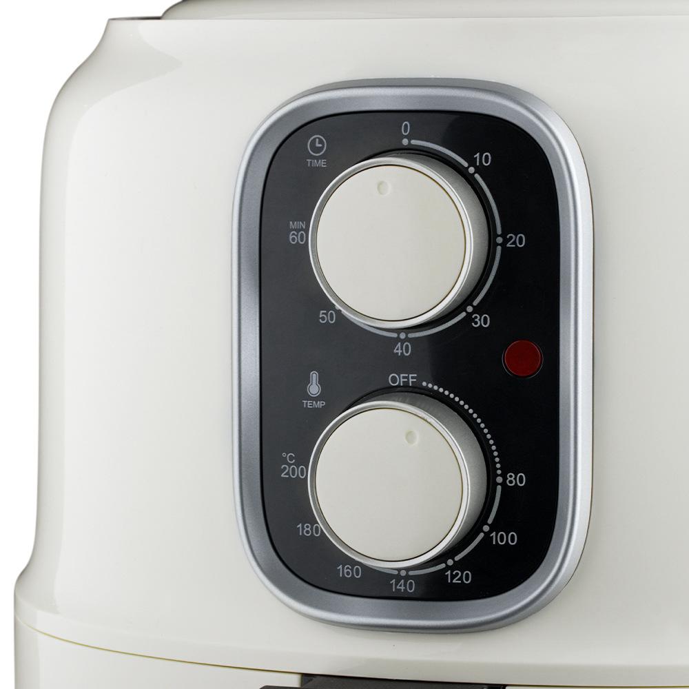 Ponuda: Air Fryer Premium Kapacitet 4.8L, 1500W, Cirkulacija Zraka 360° + Set 50 Papira za Pečenje za AirFryer