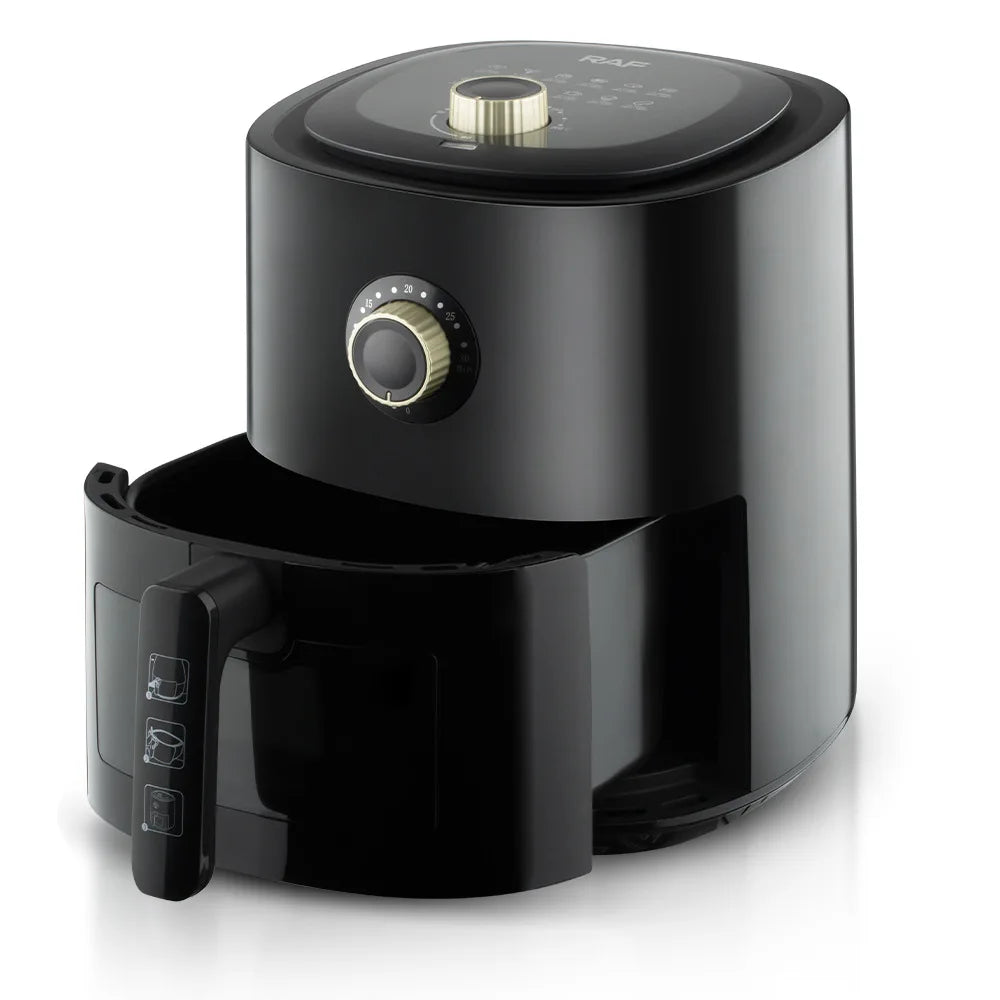 Ponuda: Air Fryer Kapacitet 6L, 1500W, Cirkulacija Zraka 360° + Set 50 Papira za Pečenje za AirFryer