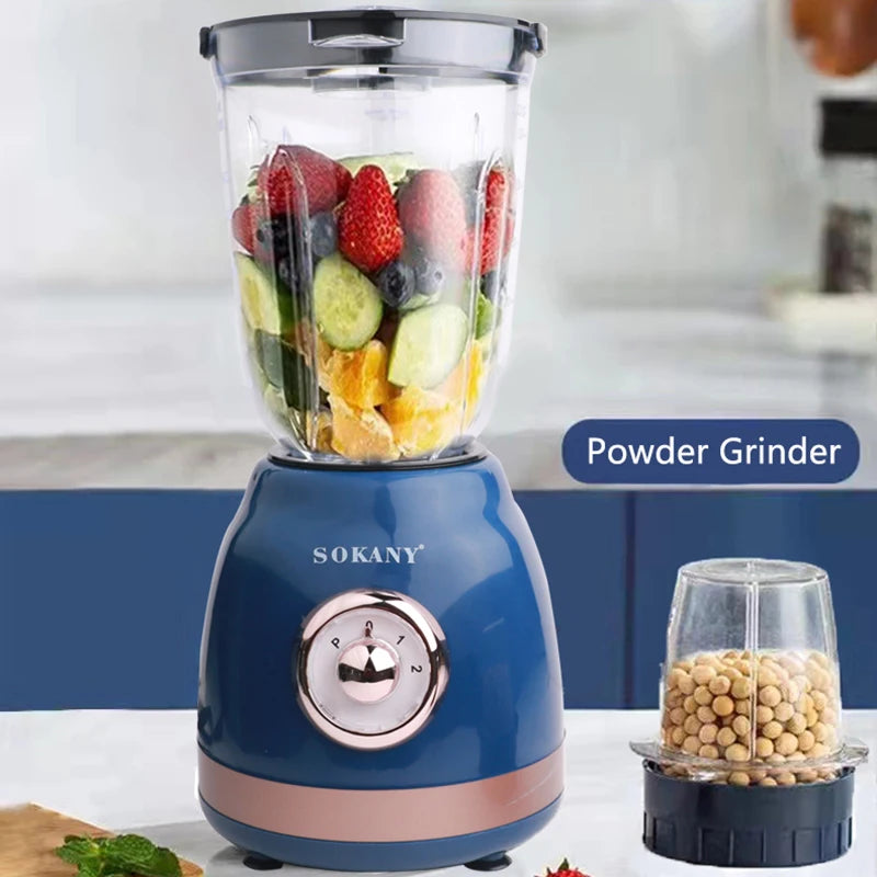 Električni Blender, Kapacitet 1500ml, 1000W, sa 6 Oštrica