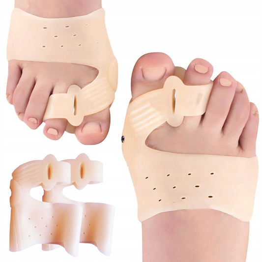 Separator Prstiju s Gelom i Ortotski Magnetni Zavoj za Hallux Valgus - 2 kom