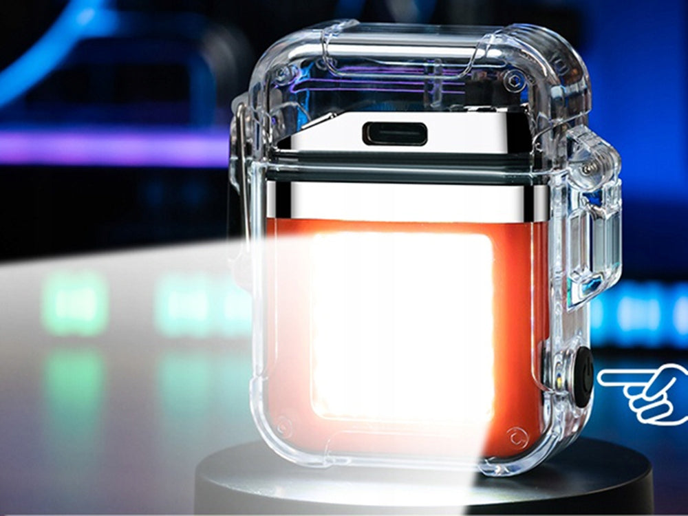 Električni Upaljač sa Plazmom, LED Svjetlom s 3 Načina Rada, USB Punjenjem, Vodootporan