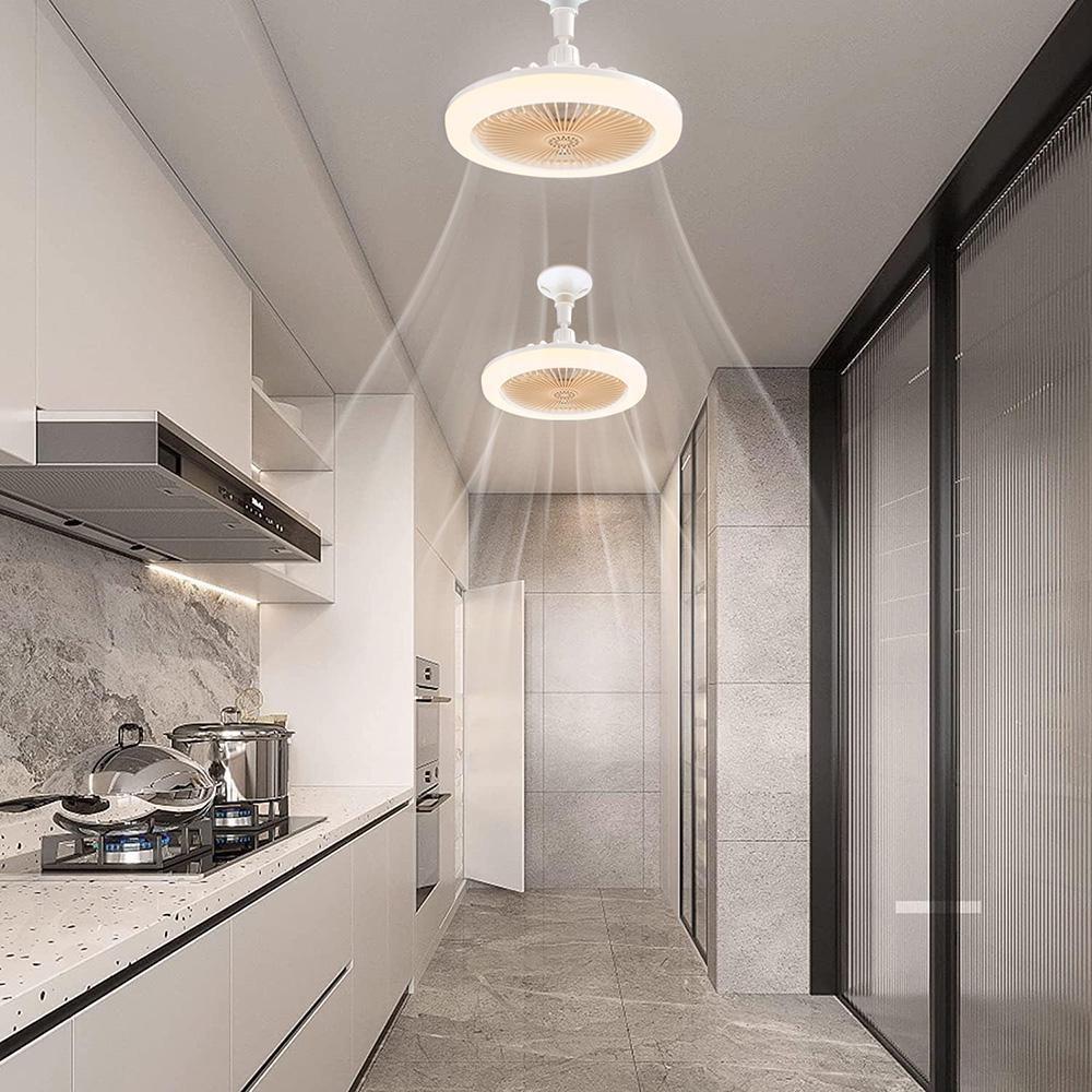 STROPNI VENTILATOR S DALJINSKIM UPRAVLJAČEM I SVJETLOM 30W LED LAMPA FAN SMART