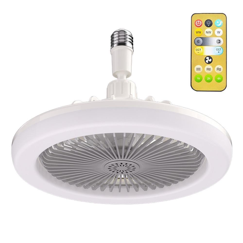 STROPNI VENTILATOR S DALJINSKIM UPRAVLJAČEM I SVJETLOM 30W LED LAMPA FAN SMART