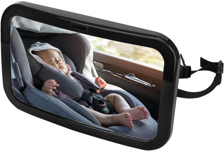Auto ogledalo za nadzor djece s 4 Trake i 360° Prilagodbom
