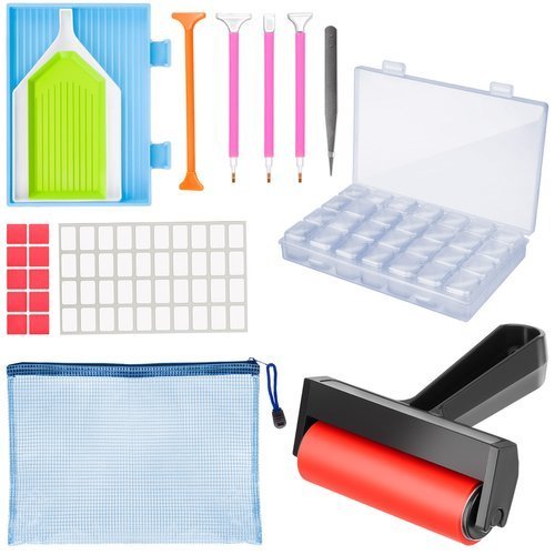 Set Organizatora i Pribora za Dijamantnu Sliku