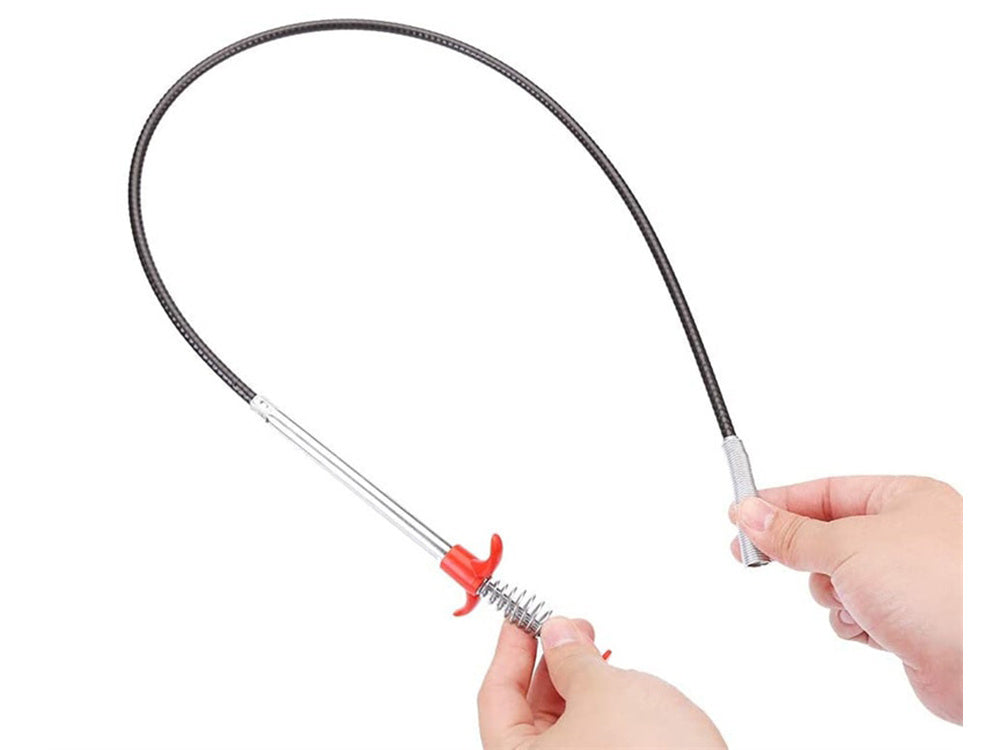 Crijevo za čišćenje cijevi s oprugom, duljina 56 cm - Set 2 komada