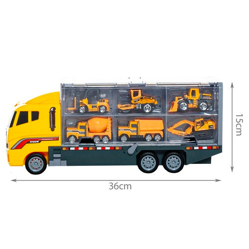 Set Zaigravanja s Vlačilicom i 6 Automobila