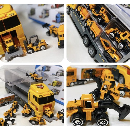 Set Zaigravanja s Vlačilicom i 6 Automobila