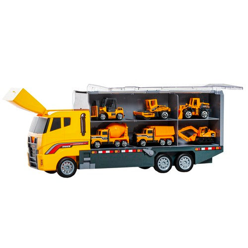 Set Zaigravanja s Vlačilicom i 6 Automobila