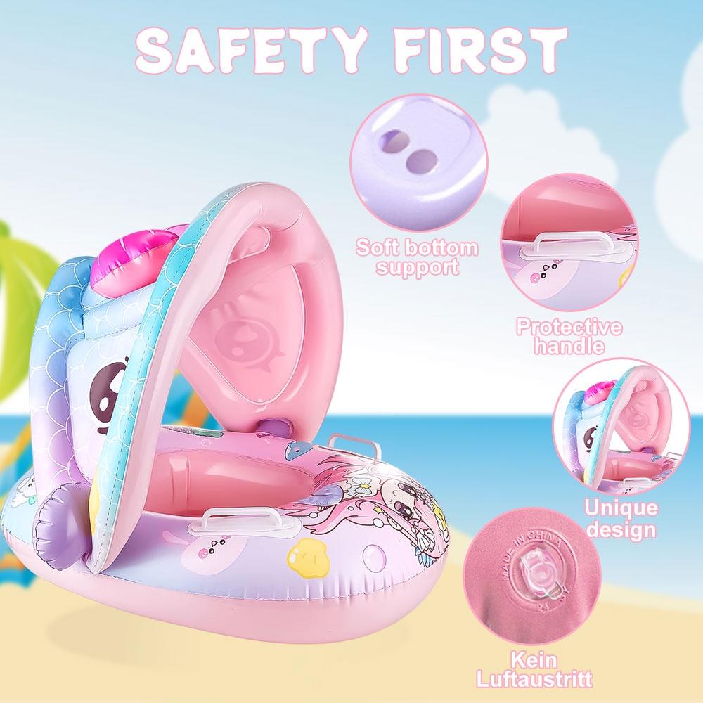 Napuhavački Prsten za Bebe i Malu Djecu - Zaštita od Sunca