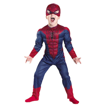 POSEBNA PONUDA: Kostim SpiderMan s mišićima, za djecu + Rukavica s lansatorom i 2 strelice
