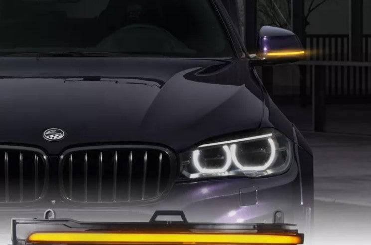 Set od 2 LED svjetiljke s dinamičkom signalizacijom ogledala kompatibilne s BMW X3 F25/X4 F26/X5 F15/X6 F16