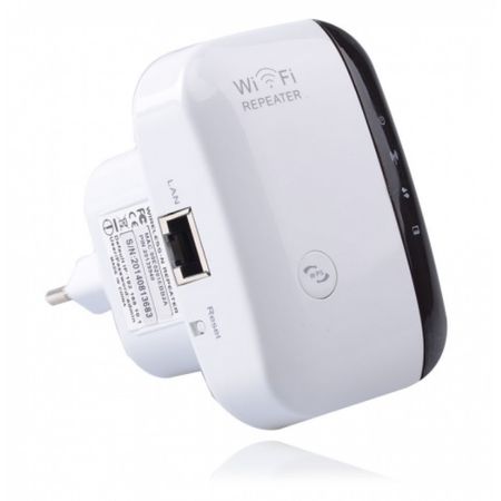 Mini Wireless N router / Repeater, pojačivač WI-FI signala, 300 metara, bijeli