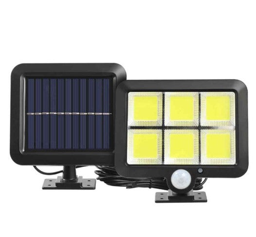 Solarni projektor 120 LED, 30W, sa senzorom svjetla i pokreta, podesiv 360, baterija uključena, XZ-F120