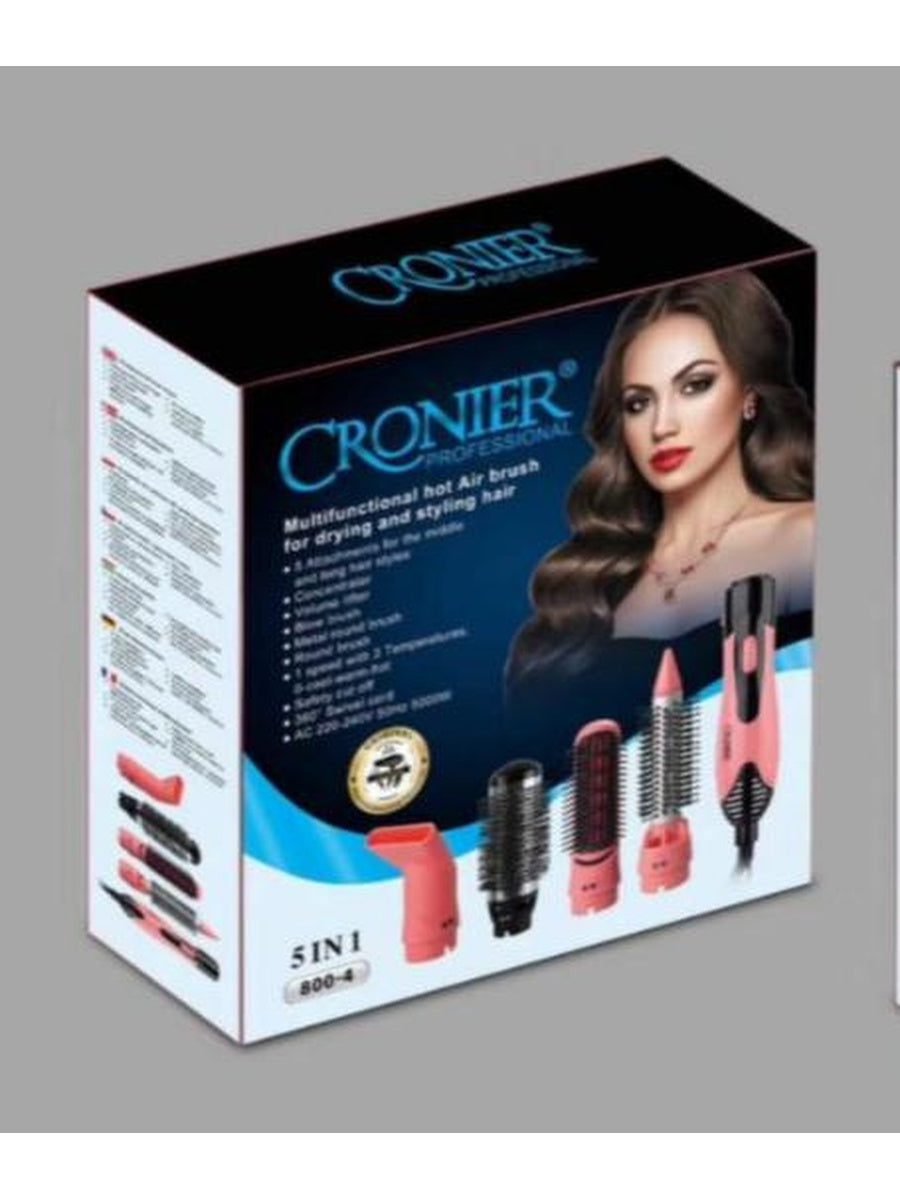 Multifunkcionalni set za stiliziranje 4 u 1, Cronier, Pink