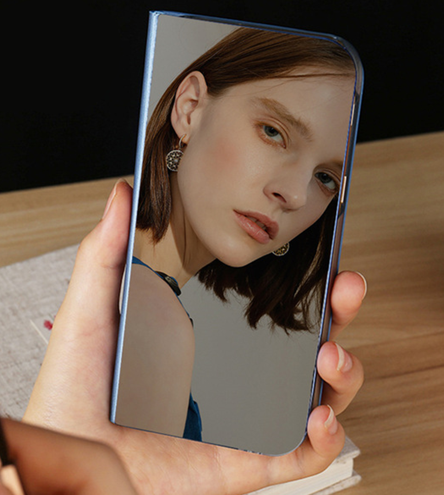 Flip Mirror telefonska torbica za Huawei