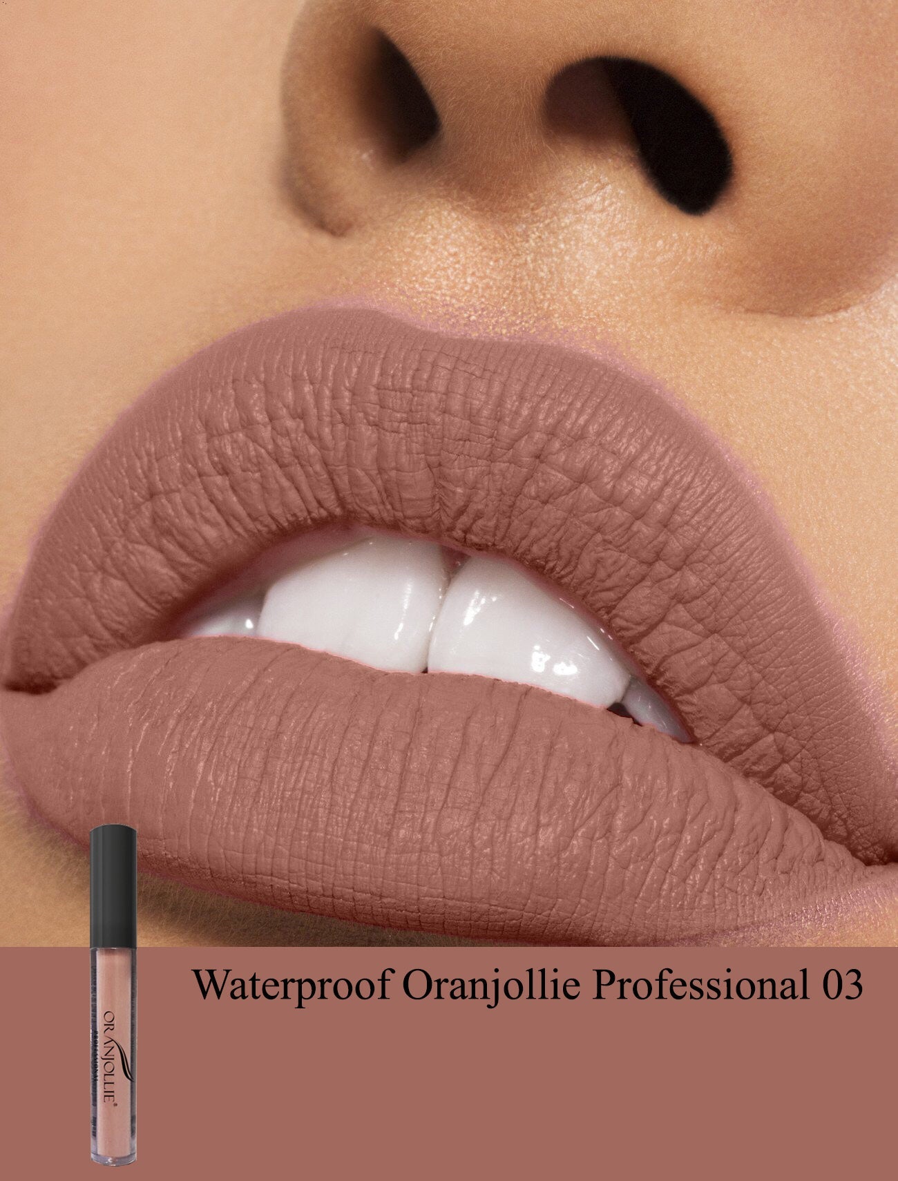 Tekući ruž Make Matte Oranjollie br. 03