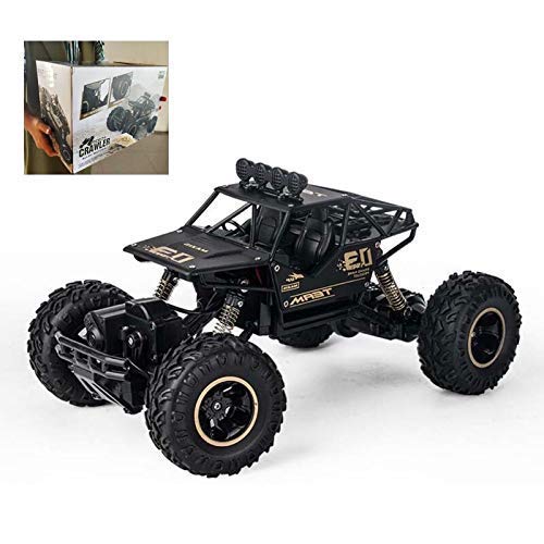 Off-Road Rock Crawler 1:18 Auto na daljinsko upravljanje, crni