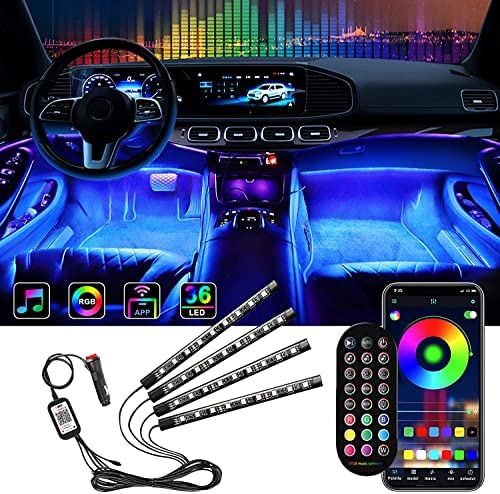 Ambijentalna svjetla za auto, daljinski upravljač, svjetlosne igrice, kompletna instalacija, RGB