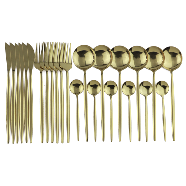 SET OD 24 POSUĐA ROYAL, ZLATO