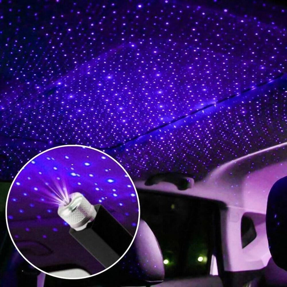 Auto svjetiljka s USB star projekcijskim laserom, auto stropna USB Star