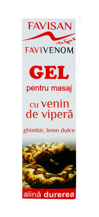 🐍 Gel za masažu protiv bolova s otrovom zmije, 50 ml