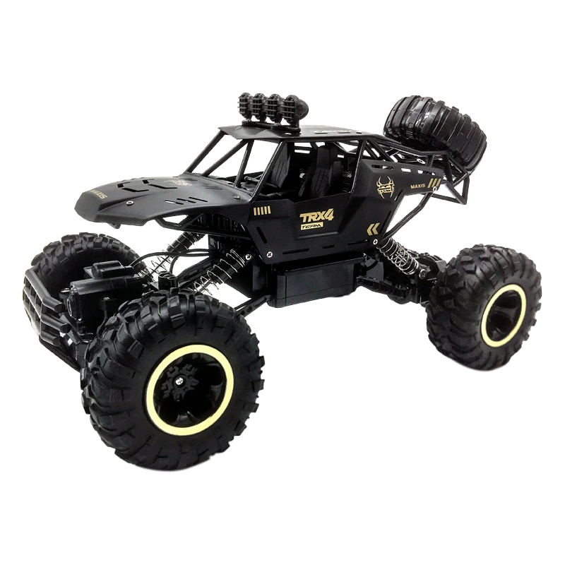 Off-Road Rock Crawler 1:18 Auto na daljinsko upravljanje, crni