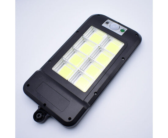 Solarna lampa sa senzorom i daljinskim upravljačem HS-8013, 160 SMD, crna