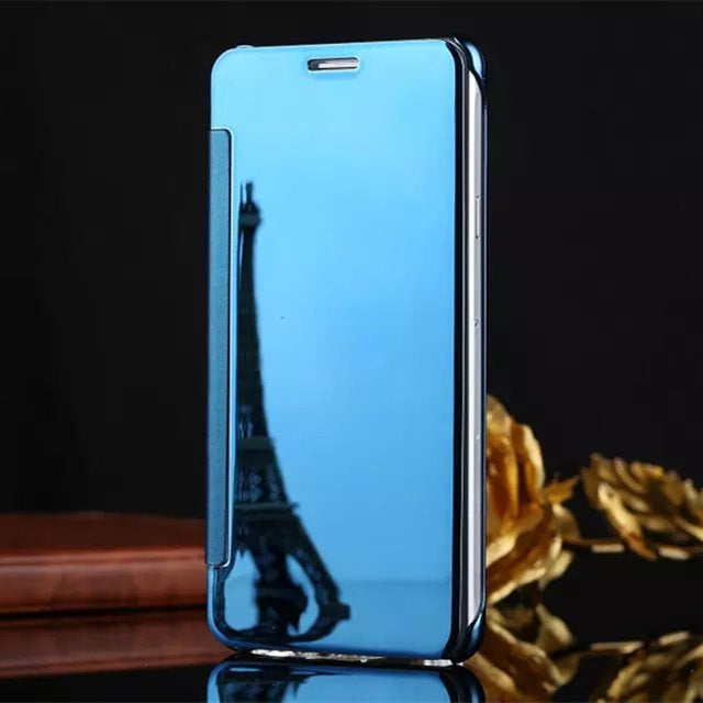 PONUDA "Flip Mirror" zrcalna maska + Full Cover 5D staklena folija za iPhone